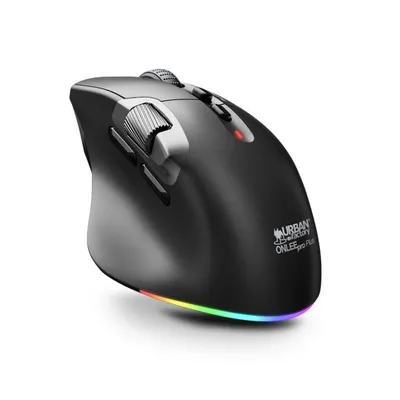 Ratón Urban Factory ONLEE PRO Plus Bluetooth 7200 DPI Schwarz 10 Tasten Beleuchtung