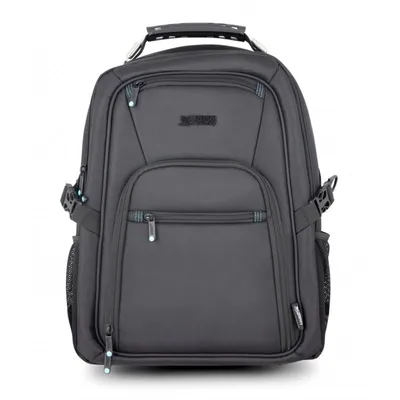 Urban Factory Heavee Laptop-Rucksack bis 14 Zoll, Schwarz