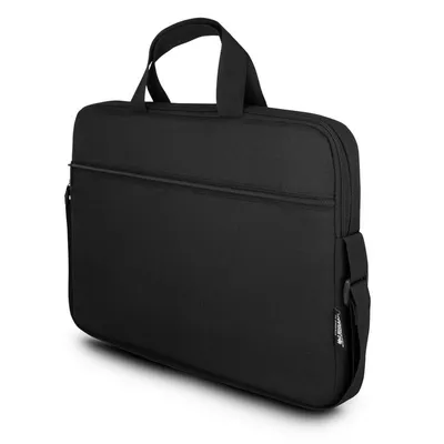 Urban Factory Nylee Schwarze Aktentasche für Laptops bis 14"