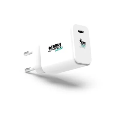 USB-C-Ladegerät 30W Power Delivery Urban Factory WCD95UF-ECO Weiß
