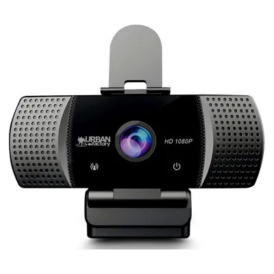 Webcam Urban Factory WHD20UF-V2 Full HD 1080p 2 MP USB Schwarz