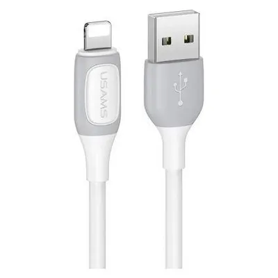 Usams US-SJ595 Lightning 2.4A Bicolor Charging & Data Cable--Jelly Series 1m (1 m)