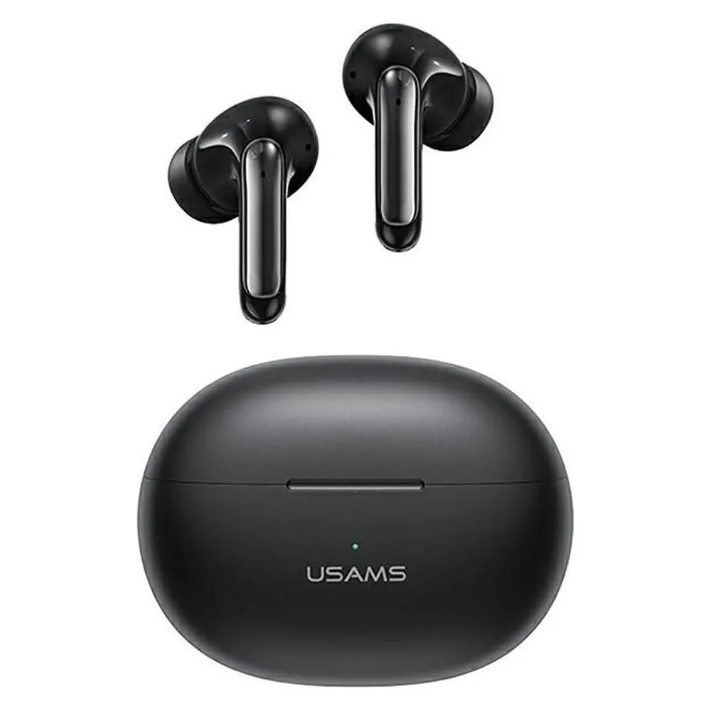 Usams Słuchawki Bluetooth 5.3 TWS X-Don Series Dual mic ENC bezprzewodowe czarny/black BHUXD01 (SAMS