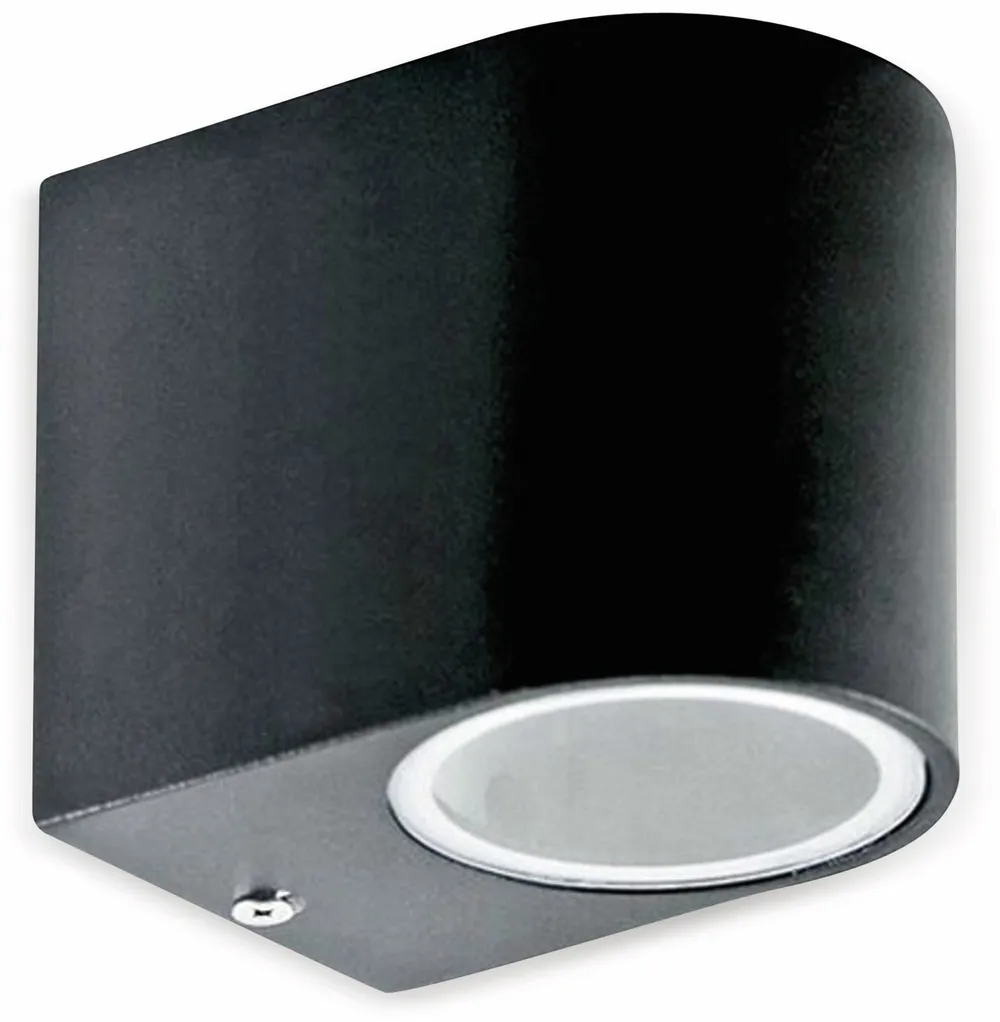 Down Strahler VT-7651 (7508), 230V~, GU10, IP 44, Aluminium, schwarz