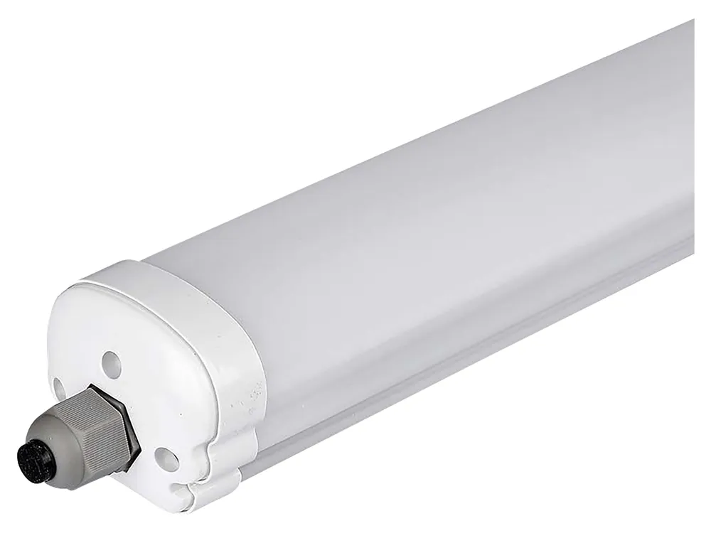 V-TAC LED-Feuchtraumwannenleuchte VT-6076, 18W, 4000K, EEK: E, 2160lm, neutralweiß, IP65, 60 cm