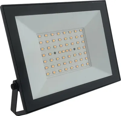 V-TAC LED-Fluter, VT-44054, 50 W, 3000 K, EEK: F, 4000 lm, warmweiß, IP65, schwarz