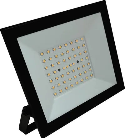V-TAC LED-Fluter, VT-44054, 50 W, 4000K, EEK: F, 4000 lm, neutralweiß, IP65, schwarz