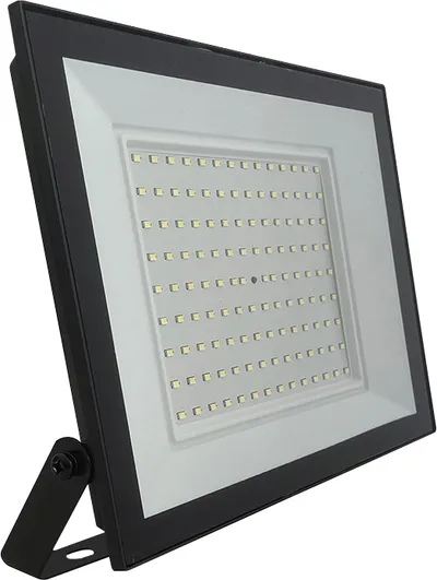 V-TAC LED-Fluter, VT-44109, 100 W, 6500K, EEK: F, 8150 lm, kaltweiß, IP65, schwarz