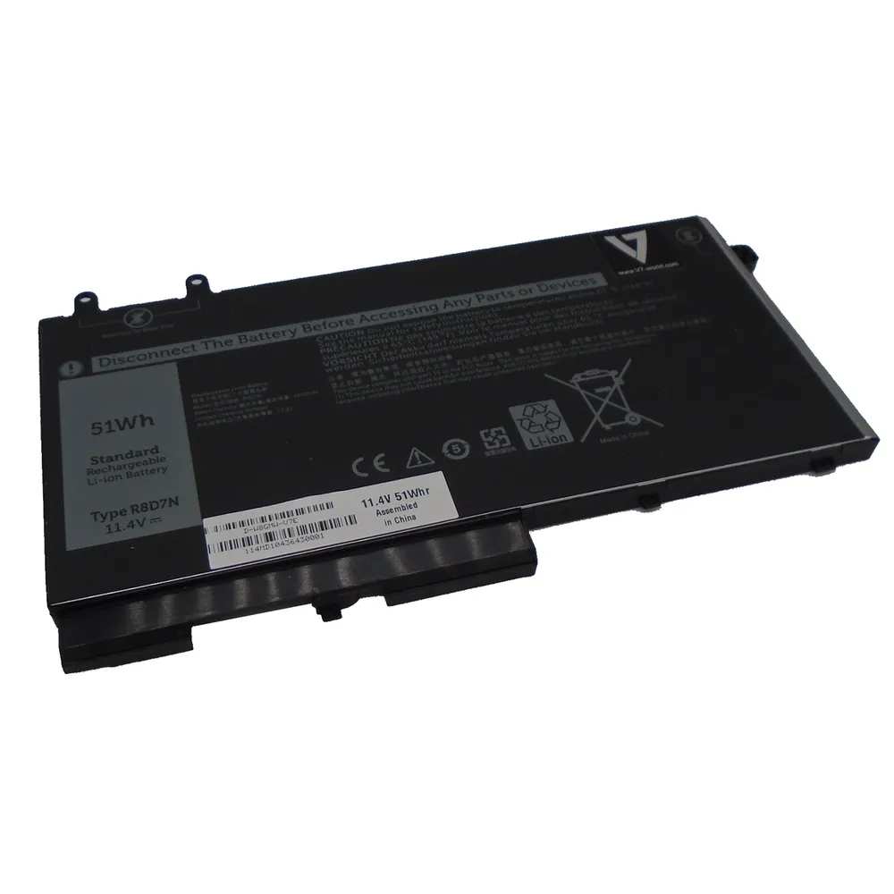 V7 Laptop-Batterie (gleichwertig mit: Dell 0R8D7N | d-w8gmw-v7e | Dell W8GMW - Dell R8D7N)