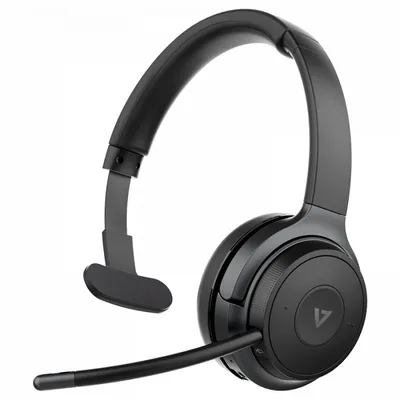 V7 HB605M Kopfhörer & Headset Kabellos Handgeführt Büro/Callcenter USB Typ-C Bluetooth Schwarz, Grau