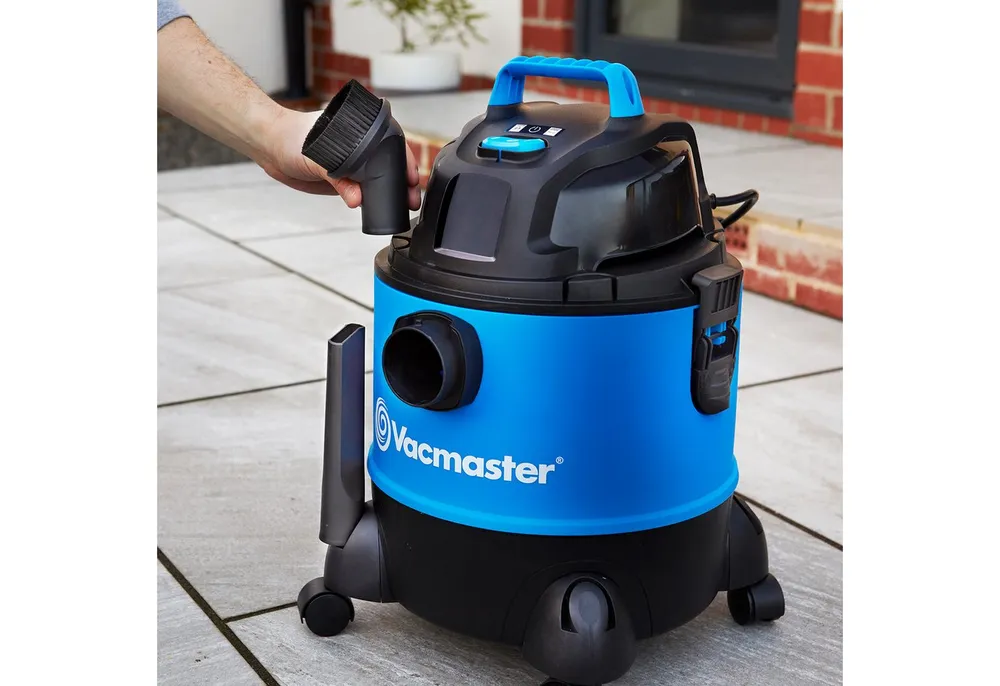 Vacmaster Industriesauger Nass Trockensauger, Waschsauger, 1250W, 20L Patronenfilter, 1250 W, mit Beutel, Mehrzwecksauger für Haus, Garage, Auto, Blasfunktion, Leistungsstark