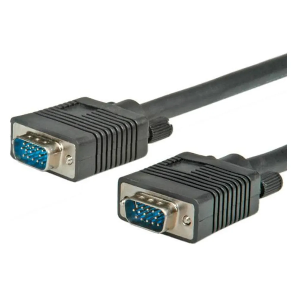 VALUE 11.99.5253 VGA-Kabel 3 m VGA (D-Sub) Schwarz