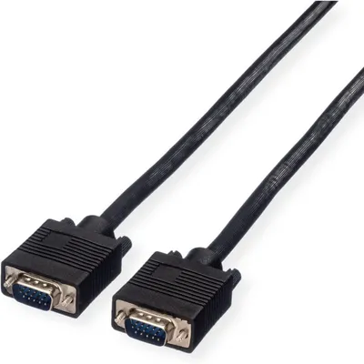 VALUE 11.99.5253 VGA-Kabel 3 m VGA (D-Sub) Schwarz