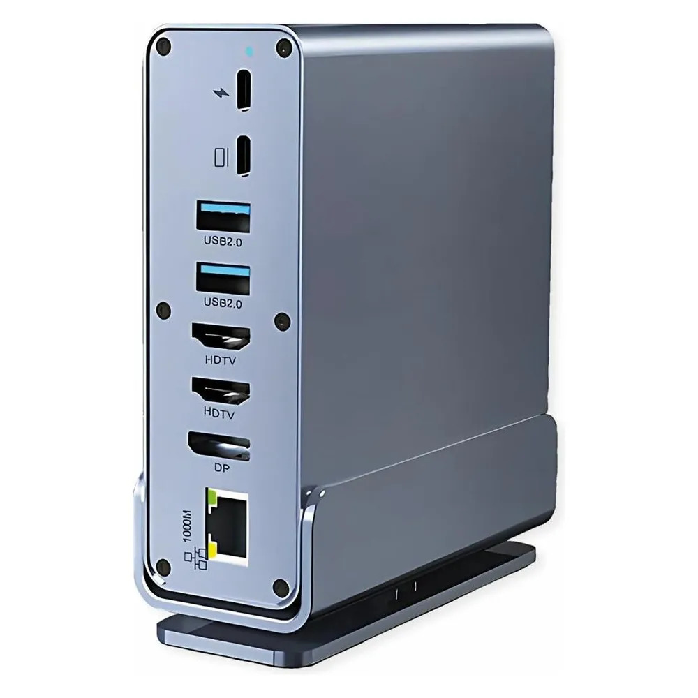 Docking Station USB-C 16-in-1 Value 4K60 HDMI DisplayPort Gigabit Ethernet