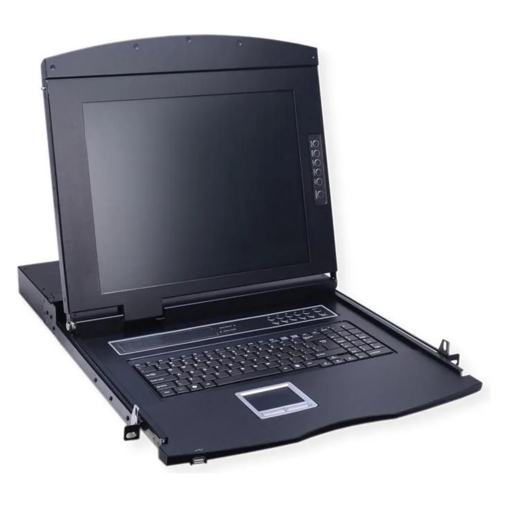 Value KVM-Konsole - USB - Französisch - 43 cm