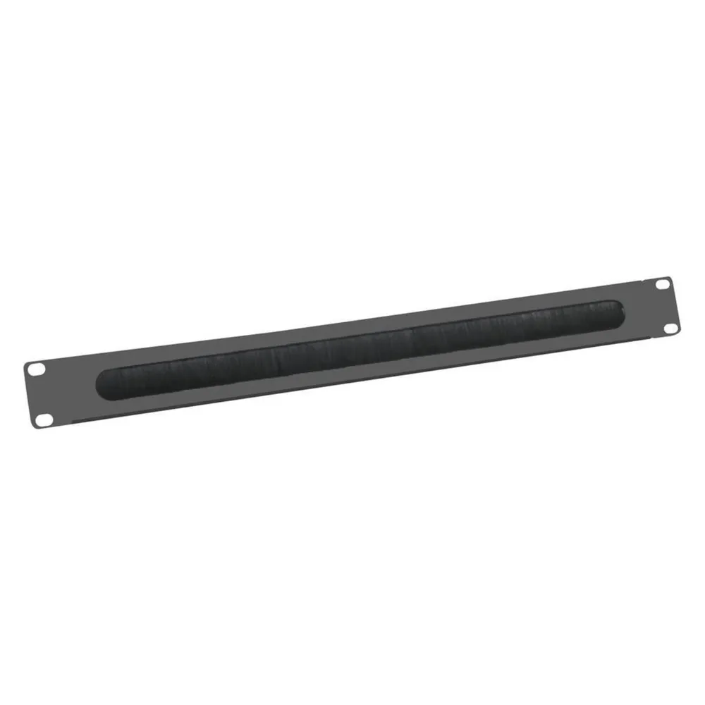Value 19"-Kabeldurchfhrg.1HE Buerste swz.