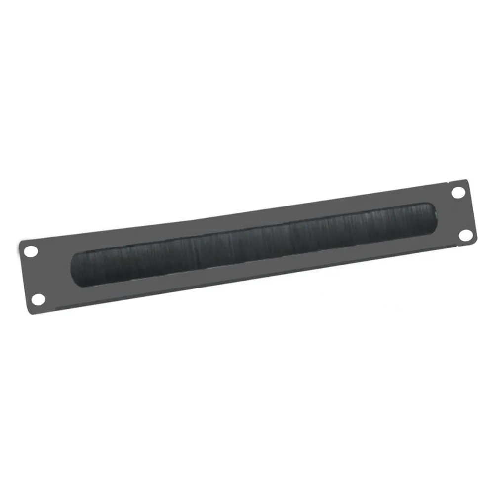 Value 19"-Kabeldurchfhrg.2HE Buerste swz.