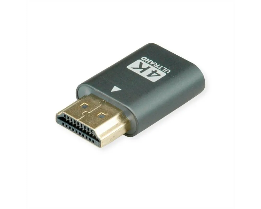 VALUE Display Adapter, Virtual HDMI Emulator (EDID), 4K Audio- & Video-Adapter