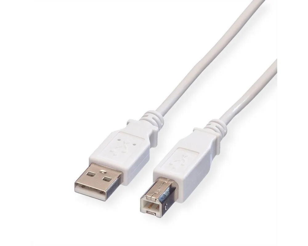VALUE USB 2.0 Kabel USB-Kabel, USB 2.0 Typ A Männlich (Stecker), USB 2.0 Typ B Männlich (Stecker) (450.0 cm), Typ A-B