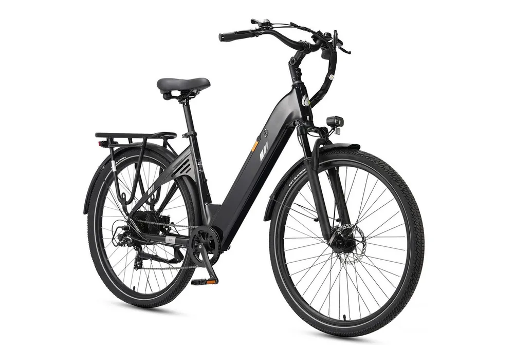 Vankel E-Bike Cityrad 28 Zoll E-Bike 250W 52Nm 120km Reichweite Elektrofahrrad 648Wh Akku, 7 Gang, Heckmotor, 648 Wh