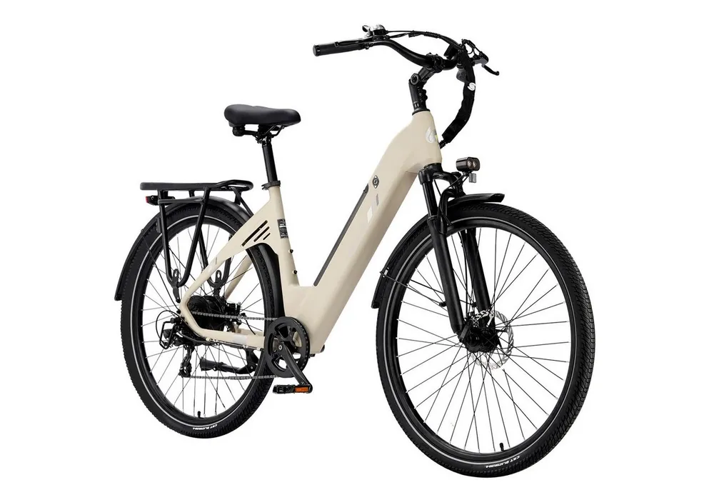 Vankel E-Bike Cityrad 28 Zoll E-Bike 250W 52Nm 120km Reichweite Elektrofahrrad 648Wh Akku, 7 Gang, Heckmotor, 648 Wh