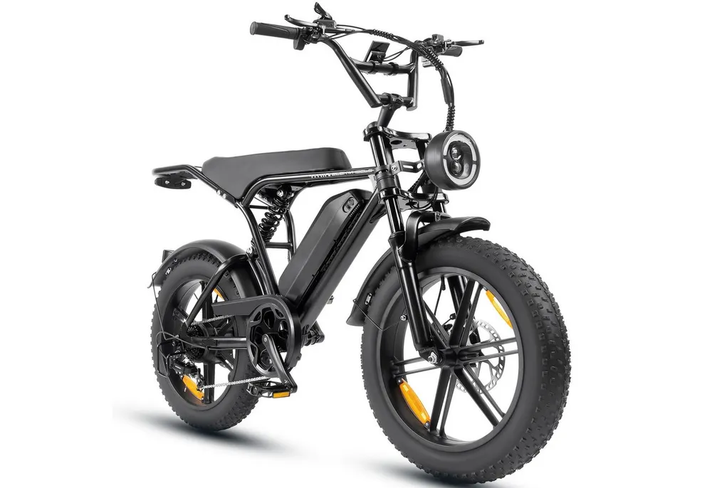 Vankel E-Bike Cityrad E-MTB E6-2.0 Damen u. Herren 48V 15Ah 720WH 250W 80Nm 108 km, 7 Gang Shimano, Kettenschaltung, Heckmotor, 720 Wh, (mit Akku-Schlüssel, Beleuchtungsset, mit Akku-Ladegerät, mit Werkzeug), bis 100km, 7 Gang Shimano, Kettenschaltung, E-bikes Pedelec