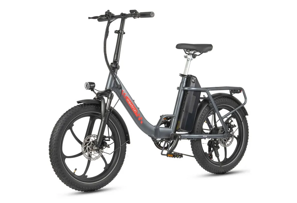 Vankel E-Bike Faltrad E1 Faltbares Damen u. Herren E-Fahrrad 960WH Pedelec,20AH 120 km, Kettenschaltung, Heckmotor, 960 Wh, 20x3'' Klapprad, Pedelec E-Citybike mit Tiefeinstieg, faltbar, E-bikes