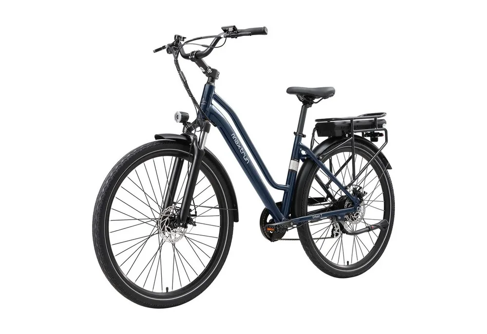 Vankel E-Bike Urban-7 E-Fahrrad Damen u. Herren 460WH Pedelec, 36V 70 km Reichweite, Kettenschaltung, Heckmotor, 460,8 Wh, Shimano,Scheibenbremsen, Kettenschaltung, E-bikes