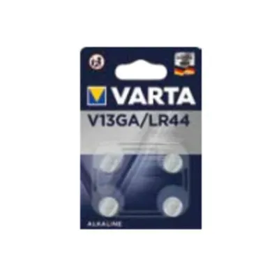 Knopfzelle alkalisch VARTA LR44 1,5V 4 Stück