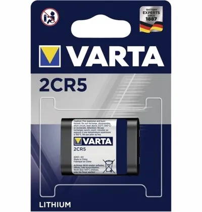 Photobatterie Lithium 2CR5