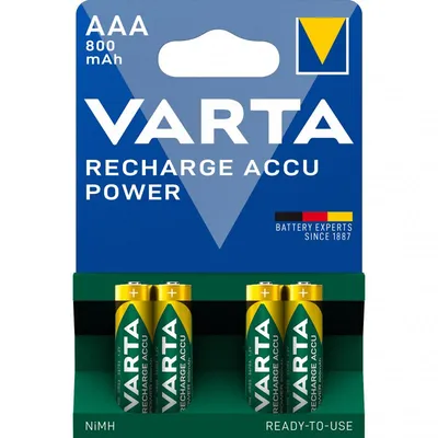 Varta 56703 Wiederaufladbarer Akku AAA Nickel-Metallhydrid (NiMH)
