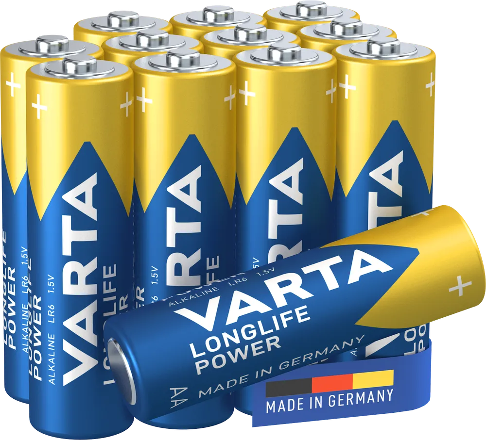 Batterie Longlife Power AA Batterie 8+4 Blister