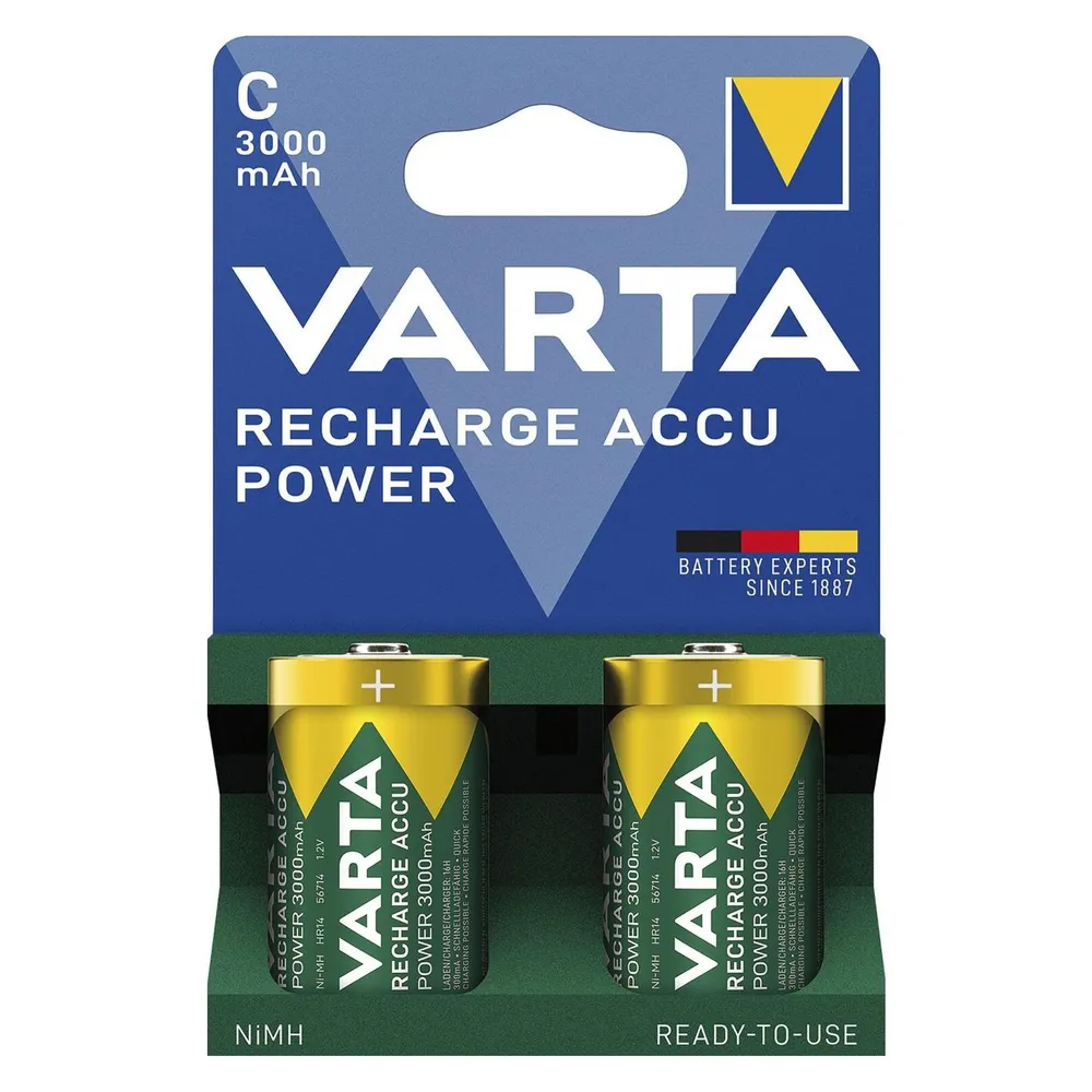Batterie Recharge Accu Power C 3000 mAh 2er