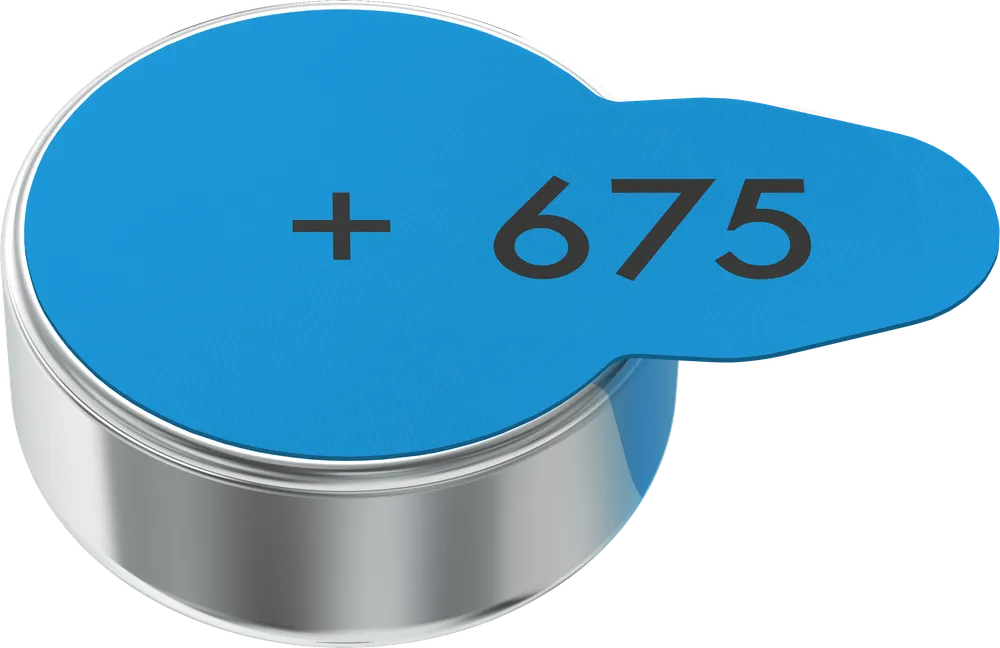 Hörgerätebatterie 675 6er