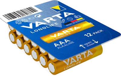 LONGLIFE AAA 12er Big Box Batterien