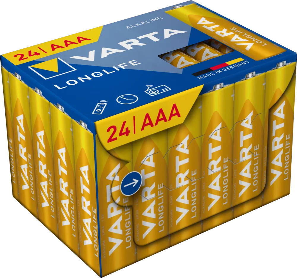 Longlife AAA 24er Cube Batterie