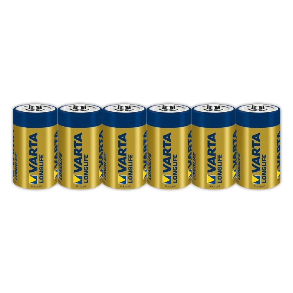 LONGLIFE C, 6er Folie Batterie