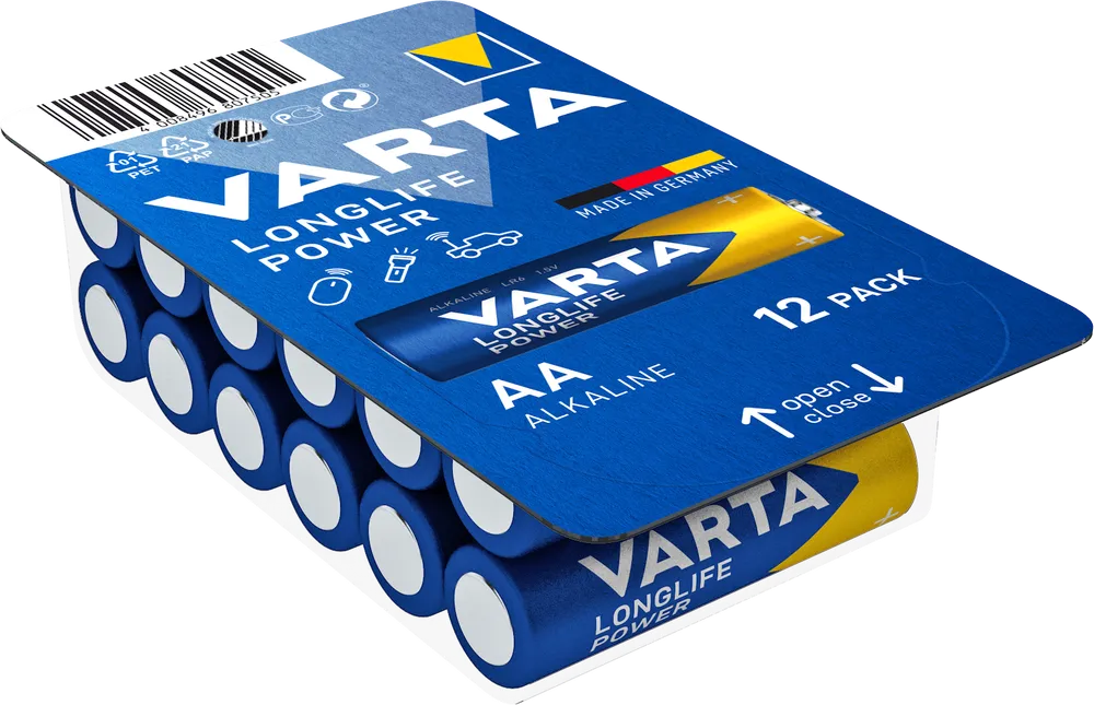 LONGLIFE Power AA 12er Big Box Batterie