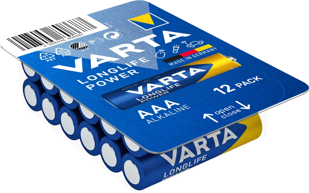 LONGLIFE Power AAA 12er Big Box Batterie