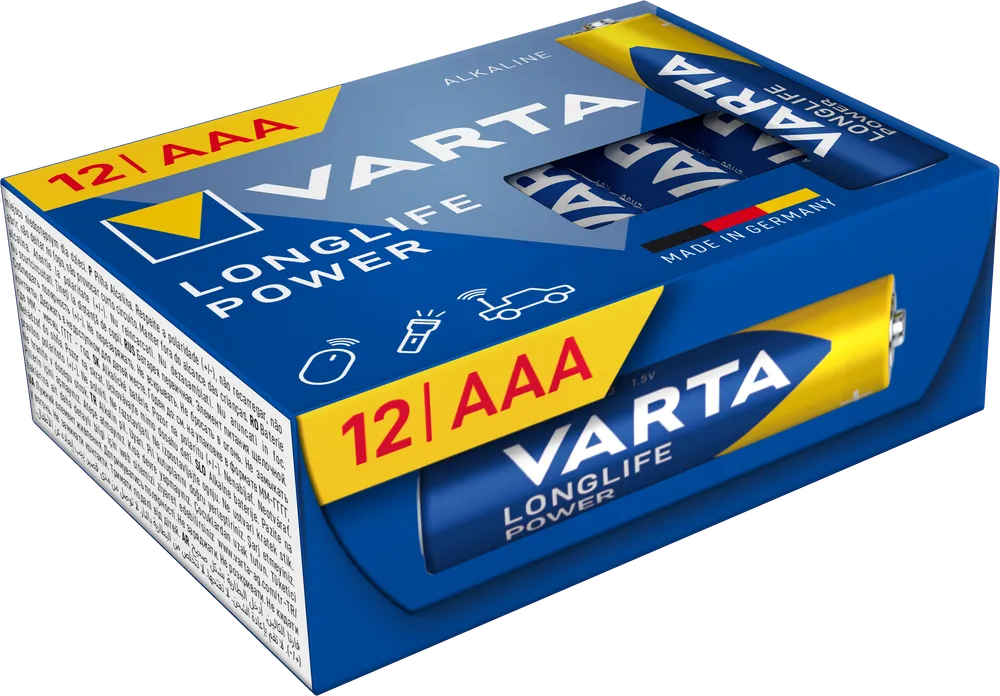 Longlife Power AAA 12er-Pack Batterien