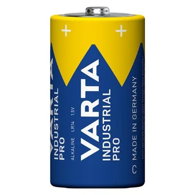 VARTA Batterie Alkaline, Baby, C, LR14, 1.5V, Industrial Pro, 1 Stück