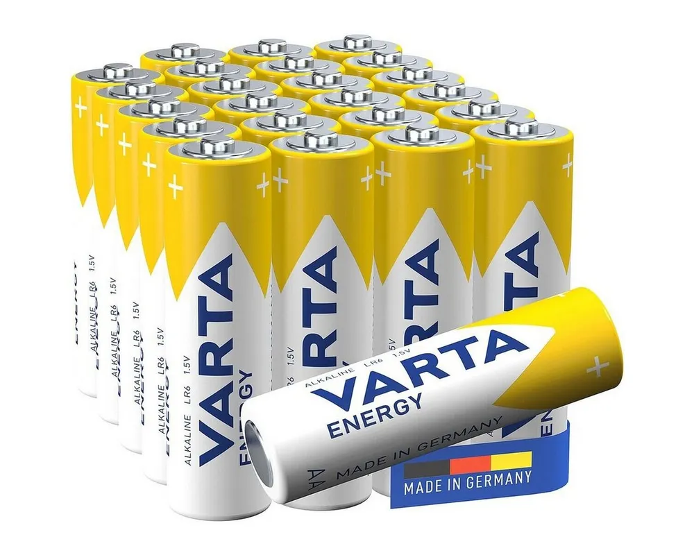 VARTA Energy Batterie, (1.5 V, 24 St), Mignon / AA / LR06 / LR6, 1,5 V, Alkali