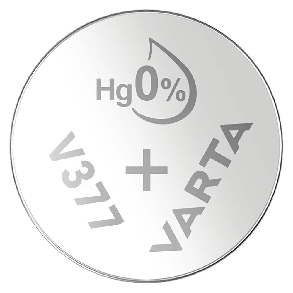 VARTA Knopfzelle Silver Oxide, 377 SR66, 1.55V, 10 Stück