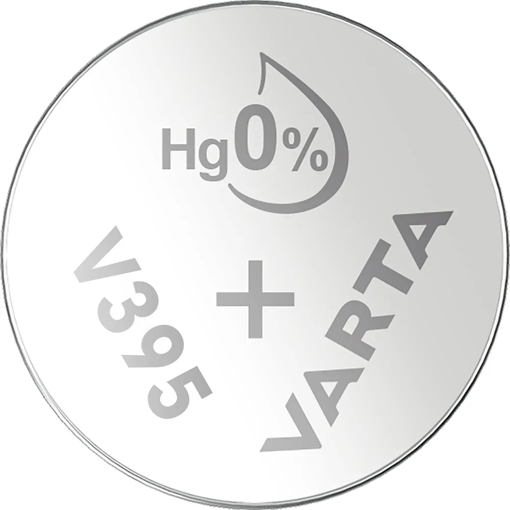 VARTA Knopfzelle Silver Oxide, 395 SR57, 1.55V, 10 Stück