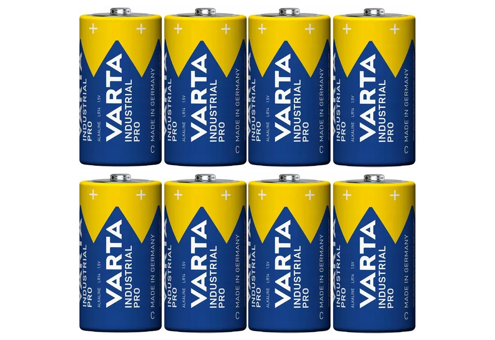 VARTA LR14 / C 4014 Alkalibatterie Batterie, (8 St), C (R14)