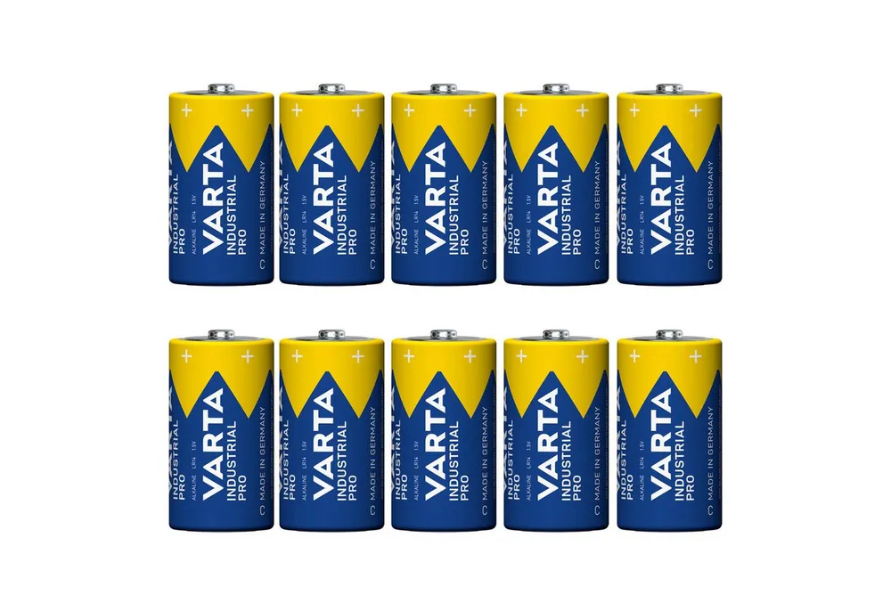 VARTA LR14 / C 4014 Alkalibatterie Batterie, (10 St), C (R14)