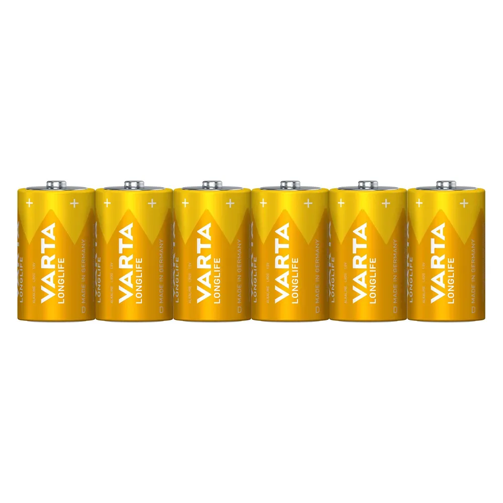 VARTA Mono-Batterie LONGLIFE, 6St.