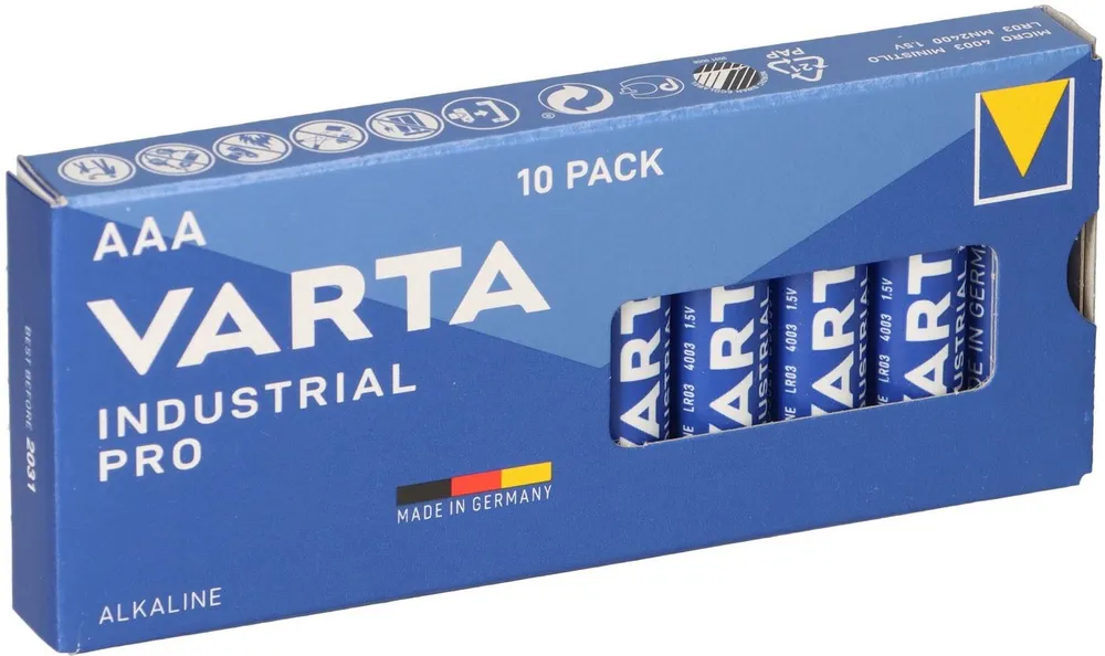 VARTA Varta 4003 Industrial Micro Batterie AAA 10 Stück Batterie