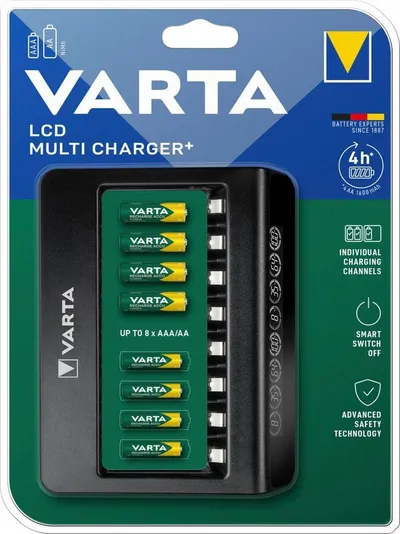 VARTA VARTA LCD Multi Charger+ Akku-Ladestation (ohne Netzteil)