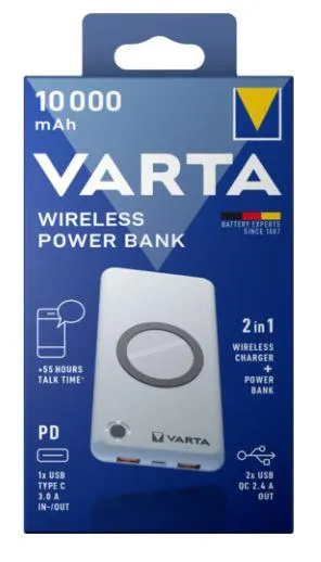 Wireless Power Bank 10.000